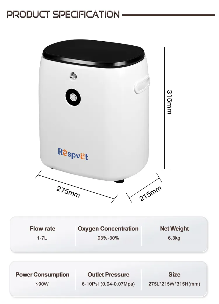 Кислородный концентратор для животных B-1 (3)